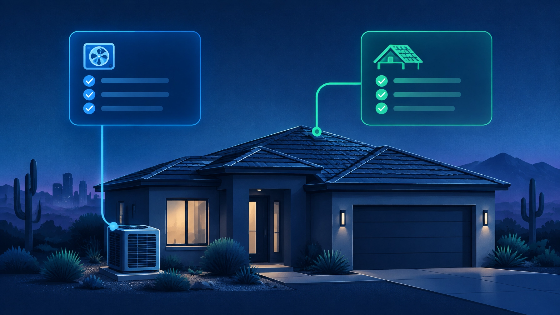 Arizona AC and Roof Inspection Findings: How Agents Can Evaluate Repair Requests and Credits